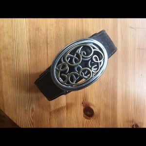 Women’s Genuine Western Leather Belt with Buckle